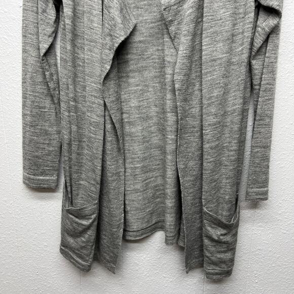 Gap Wool Blend Long Length Cardigan Womens Medium Casual Workwear Lightweight - Picture 4 of 11